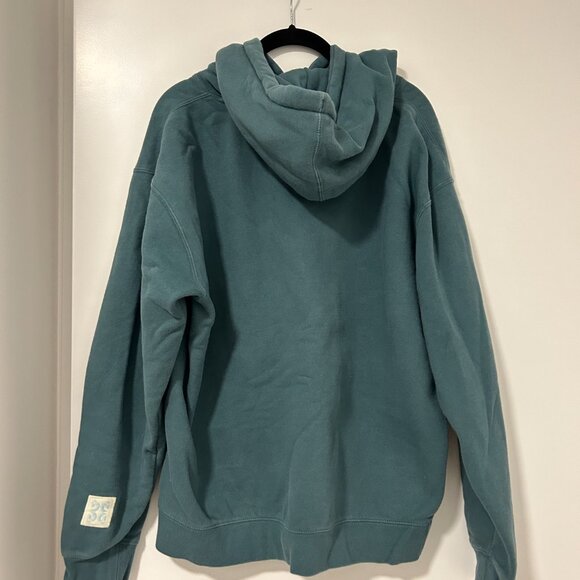 Glossier Embroidered Sage Hoodie - Picture 2 of 4